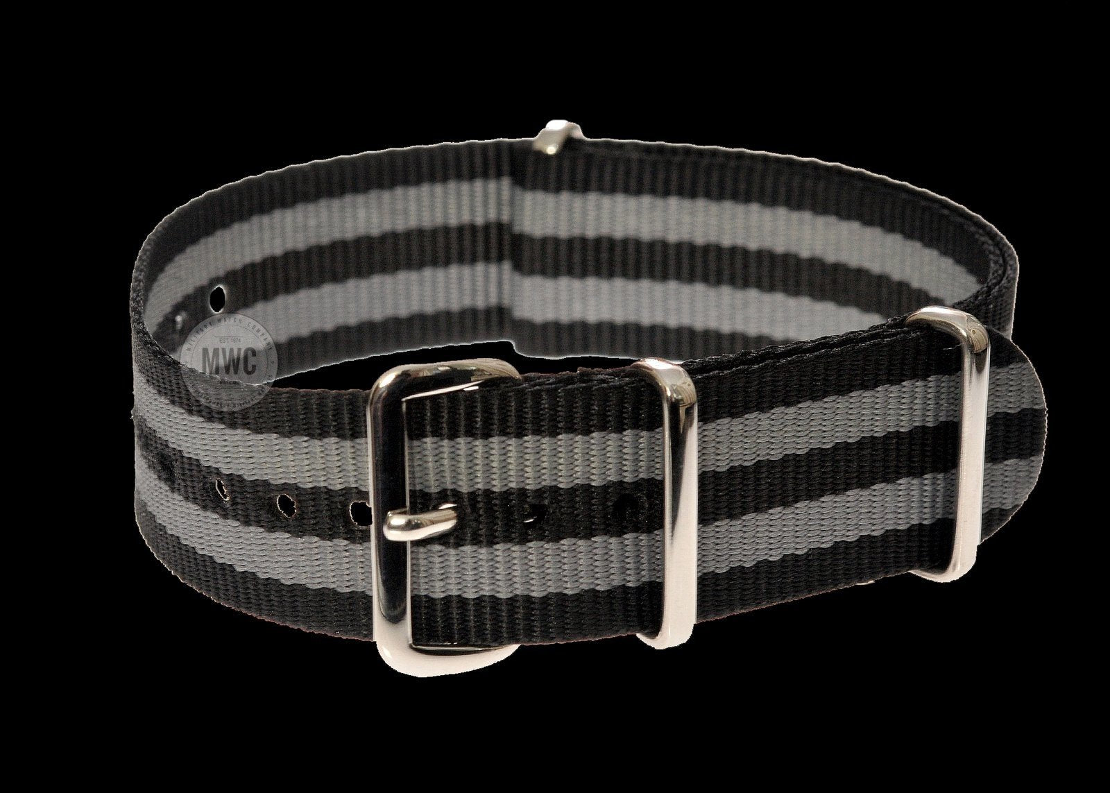 18mm «Bond» NATO Militar Reloj Strap