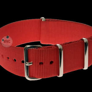 22mm Red NATO Militar Reloj Strap