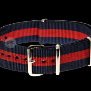 18mm Red and Navy NATO Militar Reloj Strap