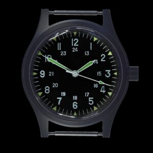 MWC PVD LTD Edition GG-W-113 Vietnam Reloj (24 Jewel Automático) – Negro