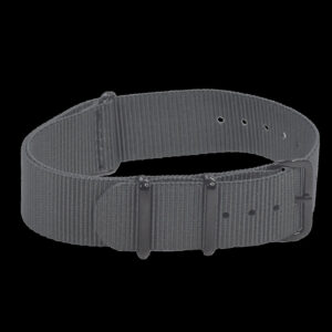 20mm Admiralty Grey NATO Reloj Strap with PVD Black Covert Buckles