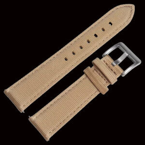 20mm Kaki Sailcloth CORDURA® Relojstrap – Auténtico Mili