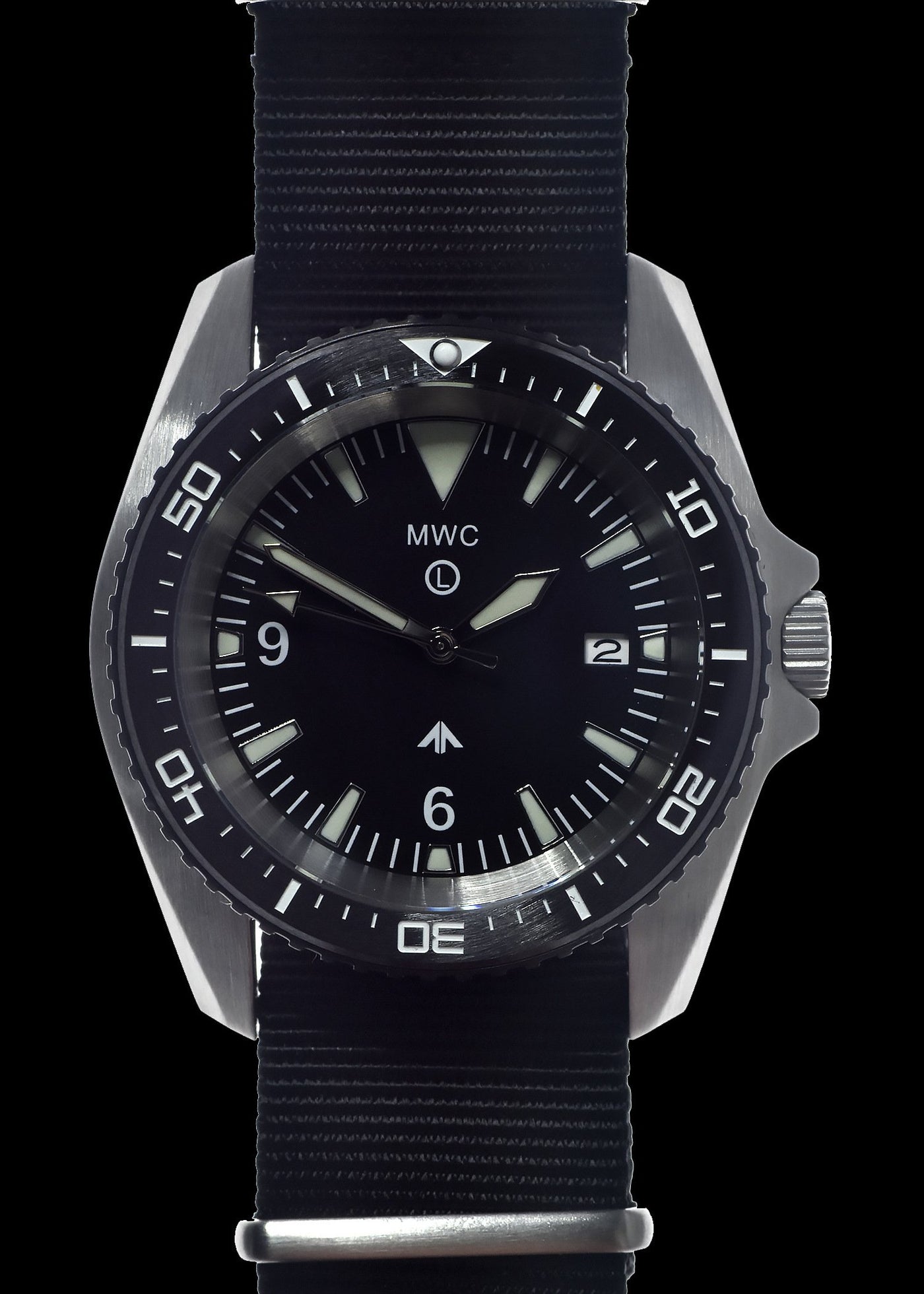 militares reloj de buceo Reloj roestvrij staal (Automático) 12 Hour – Blanco - Imagen 2