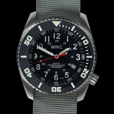MWC «Depthmaster» 100atm / 3,280ft / 1000m resistente al agua militares – Blanco