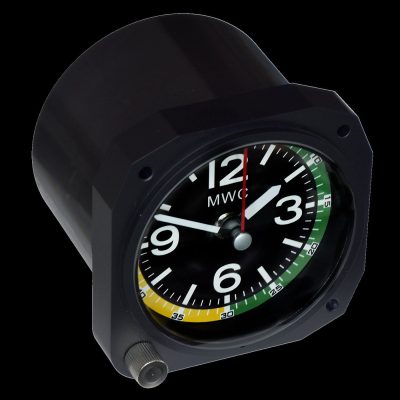 Limited Edition Replica Airspeed Indicator Cockpit / Desk Clock in – Negro