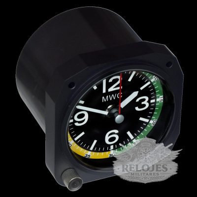 Limited Edition Replica Airspeed Indicator Cockpit / Desk Clock in – Negro