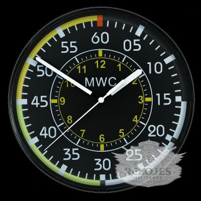 MWC Aircraft Instrument Airspeed Indicator Wall Clock with Silent