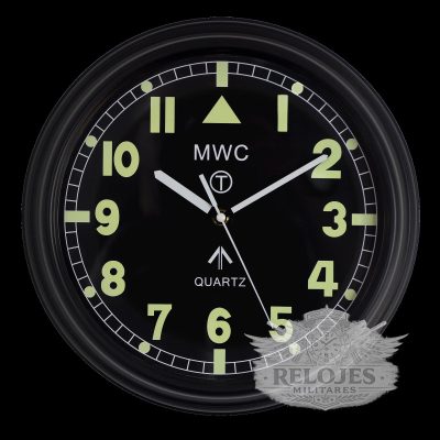 MWC Retro G10 Pattern Militar Wall Clock with Silent Quartz Movement