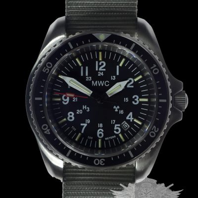 MWC roestvrij staal Automático militares reloj de buceo Reloj – – Negro