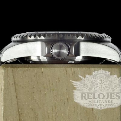 MWC GMT (Dual Time Zone) roestvrij staal Militar Reloj with