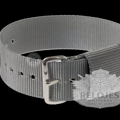 20mm Amerikaans Pattern Grey Militar Reloj Strap
