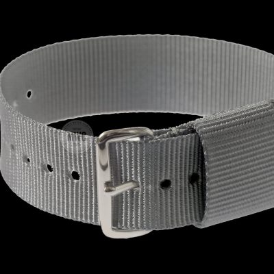 18mm Amerikaans Grey Militar Reloj Strap