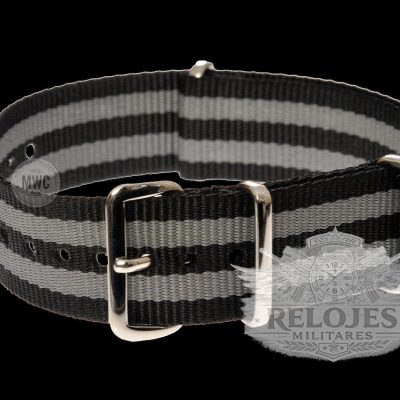 22mm «Bond» NATO Militar Reloj Strap with roestvrij staal Buckles