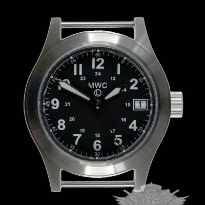 MWC Classic 100m resistente al agua General Service Reloj with 24 Jewel