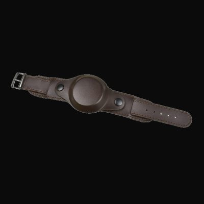 18mm Brown 1950s Pattern Leather Militar Reloj Strap with