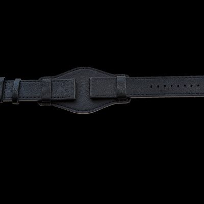 22mm German «Luftwaffe / Bund” Aviators Leather Militar Reloj Strap