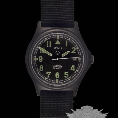 MWC G10 100m PVD Stealth Militar Reloj with Fixed Strap Bars, 10 – NATO strap