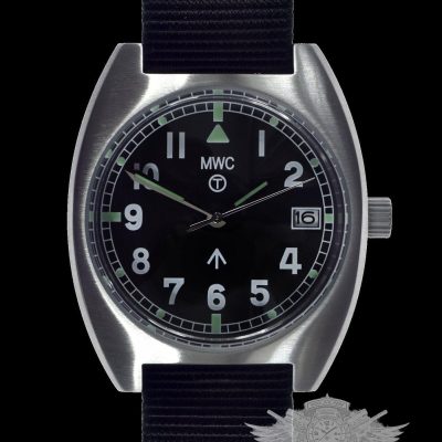 MWC W10 1970’s Pattern 24 Jewel Automático Militar Reloj with