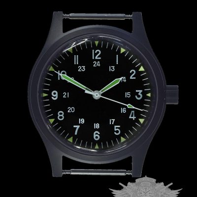 MWC PVD LTD Edition GG-W-113 Vietnam Reloj (24 Jewel Automático) – Negro