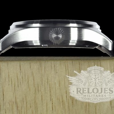 MWC Classic 40mm roestvrij staal Aviator Reloj with 24 Jewel – Stalen armband