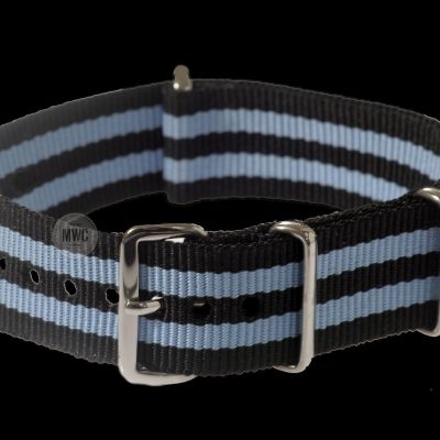 20mm «Blue and Black» NATO Militar Reloj Strap