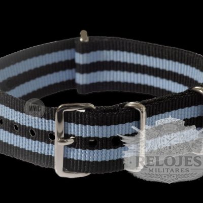 20mm «Blue and Black» NATO Militar Reloj Strap