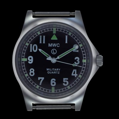 MWC G10 LM zonder datum roestvrij staal Militar Reloj (Grey Strap) – Grijs