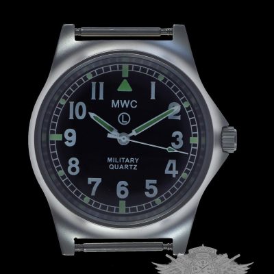 MWC G10 LM zonder datum roestvrij staal Militar Reloj (Grey Strap) – Grijs