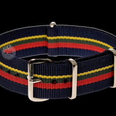 22mm Royal Marines NATO Militar Reloj Strap