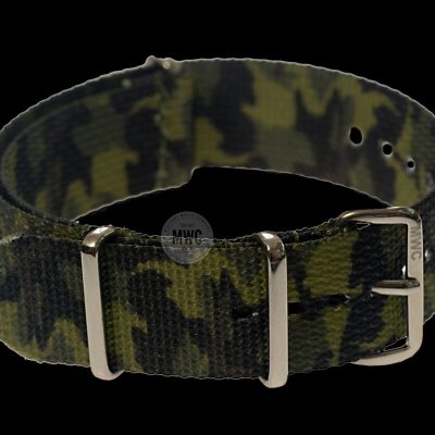 20mm Jungle / Tropical Camo NATO Militar Reloj Strap