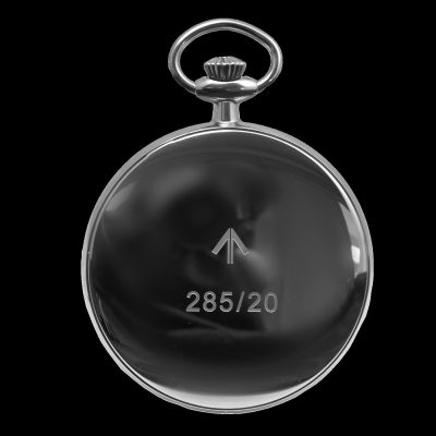 General Service Militar Pocket Reloj (24 Jewel Automático with