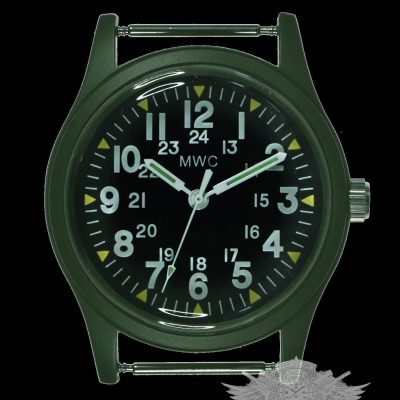 MWC Classic 1960s/70s Pattern Olive Vietnam Reloj on Matching Kaki – Verde