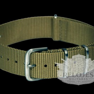 18mm Kaki NATO Webbing Strap