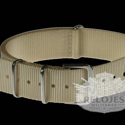 18mm NATO Webbing Strap – Light Sand / Desert Pattern