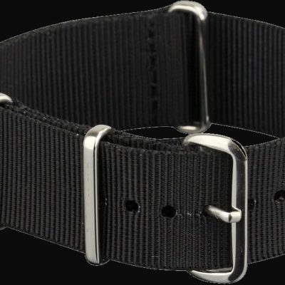 10 x 20mm Black NATO Militar Reloj Straps Clearance Bundl