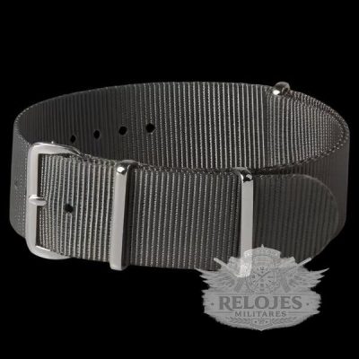 24mm Admiralty Grey NATO Militar Reloj Strap in Ballistic