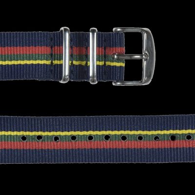 2 Piece 20mm Royal Marines NATO Militar Reloj Strap in Ballistic