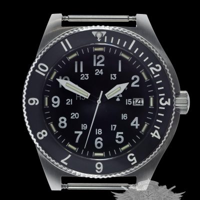 MWC 300m resistente al agua roestvrij staal Tritium GTLS Navigator – Negro