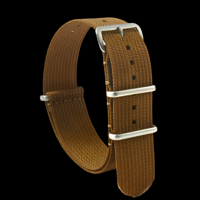 20mm Ribbed Desert NATO Militar Reloj Strap