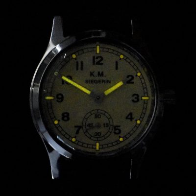 Siegerin Kriegsmarine (German Navy) WW2 Pattern Reloj with 21 Jewel
