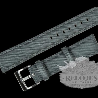 22mm Grey Sailcloth CORDURA® Relojstrap
