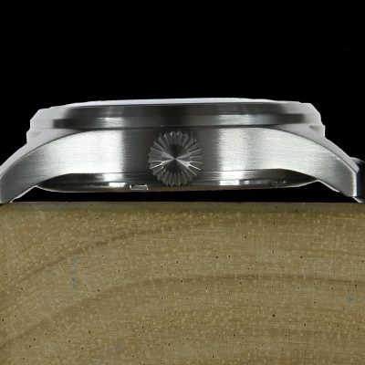 MWC Classic 40mm roestvrij staal Aviator Reloj with Hybrid Movement – Stalen armband