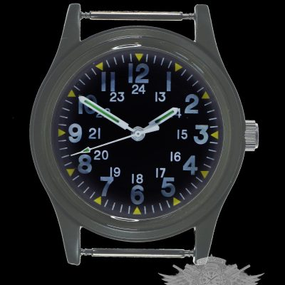 MWC Classic 1960s/70s Pattern Olive Drab Vietnam Reloj on Matching