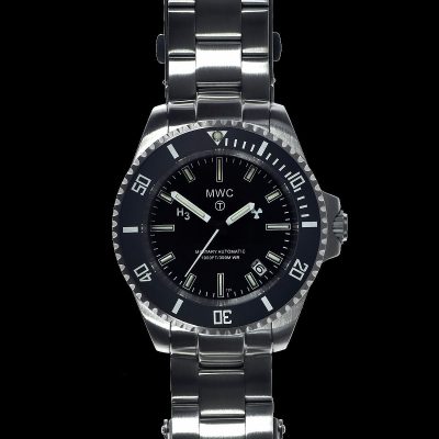 MWC 21 Jewel 300m Automático militares reloj de buceo Reloj on – Blanco