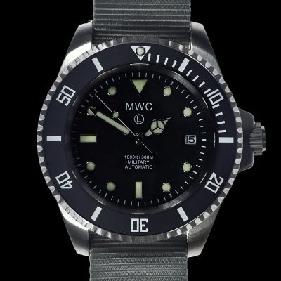 MWC 21 Jewel 300m Automático militares reloj de buceo Reloj with – NATO strap