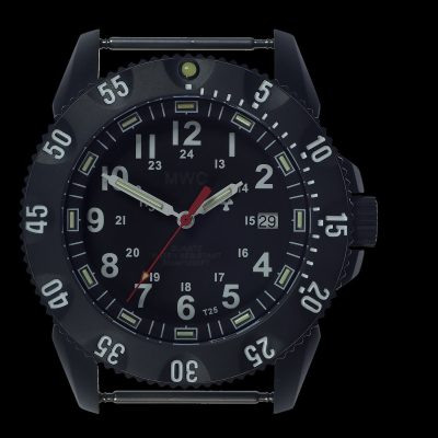MWC P656 PVD Titanium Táctico Serie Reloj with GTLS Tritium and – NATO strap