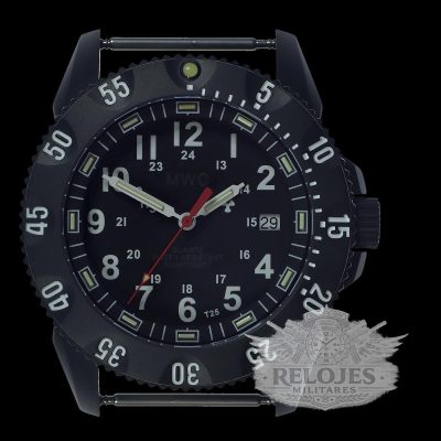MWC P656 PVD Titanium Táctico Serie Reloj with GTLS Tritium and – NATO strap