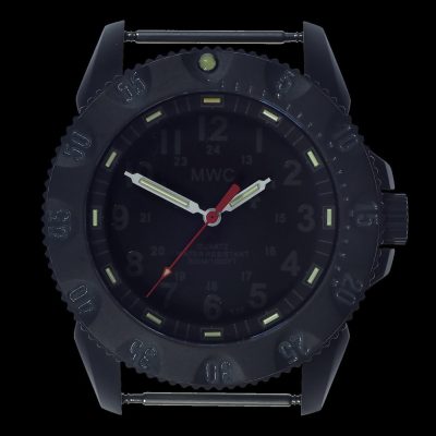 MWC P656 Titanium Táctico Serie Reloj with Subdued Dial, GTLS – NATO strap