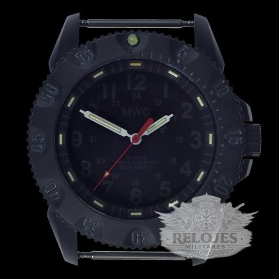 MWC P656 Titanium Táctico Serie Reloj with Subdued Dial, GTLS – NATO strap