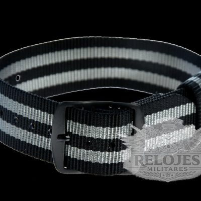 20mm Amerikaans “James Bond” Pattern Militar Reloj Strap with